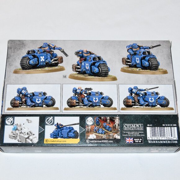 WARHAMMER Space Marines OUTRIDERS- 3 Miniatures - Picture 2 of 3